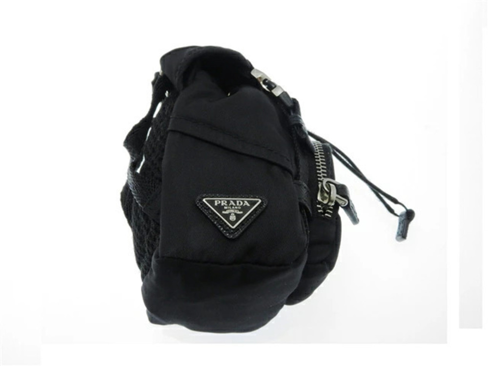 Prada Key Trick Keychain Backpack Black - Picture 3 of 7